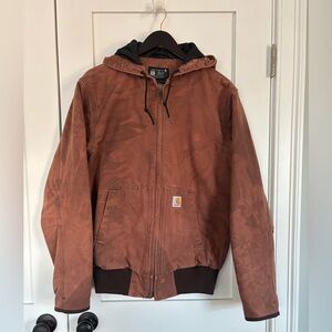 Men’s Carhartt Insulated Brown Jacket #J130-M